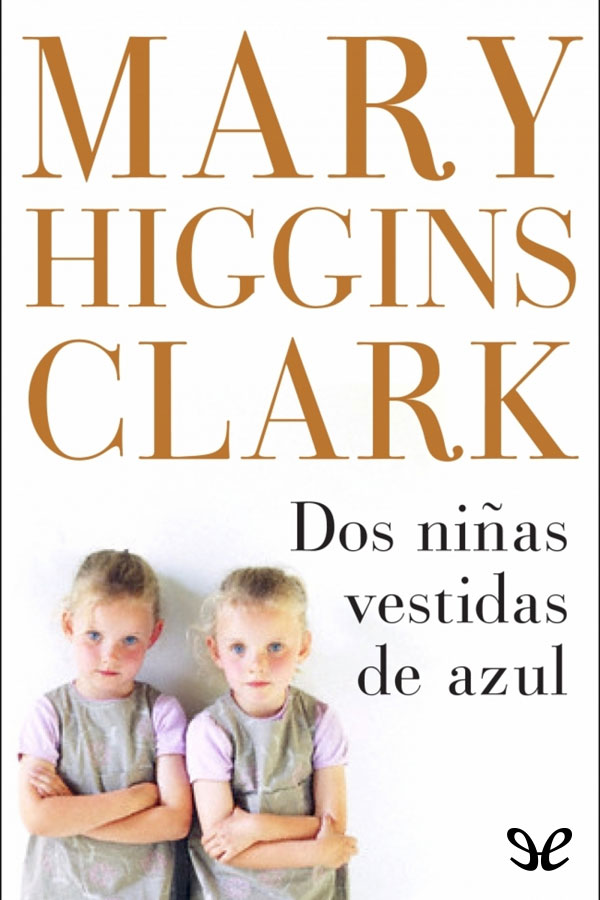 Dos niñas vestidas de azul